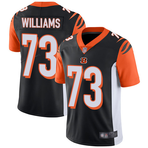 Cincinnati Bengals Limited Black Men Jonah Williams Home Jersey NFL Footballl #73 Vapor Untouchable